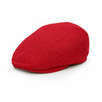 Bold Red - Linen Cap
