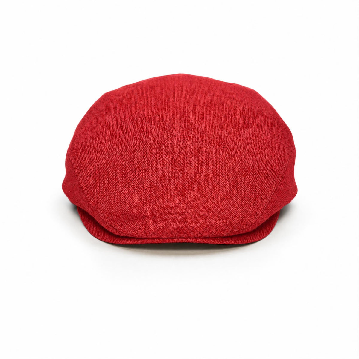 Bold Red - Linen Cap