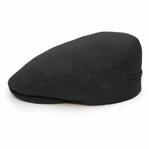 Carbon Black - Linen Cap