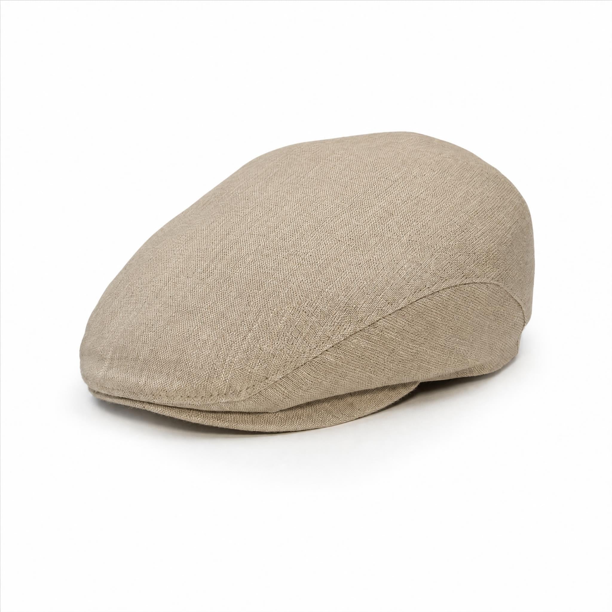 🎁 Heritage Khaki - Linen Cap (100% off)