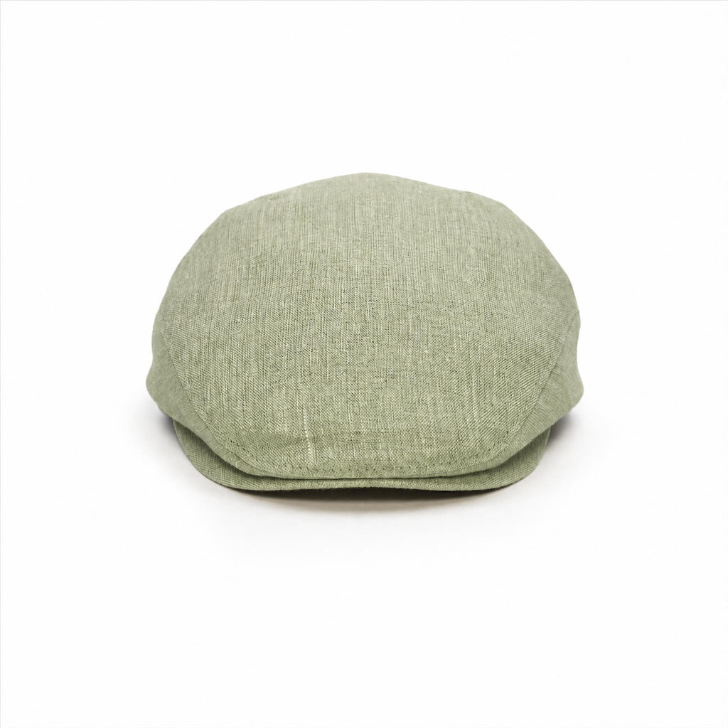 Pastel Olive - Linen Cap
