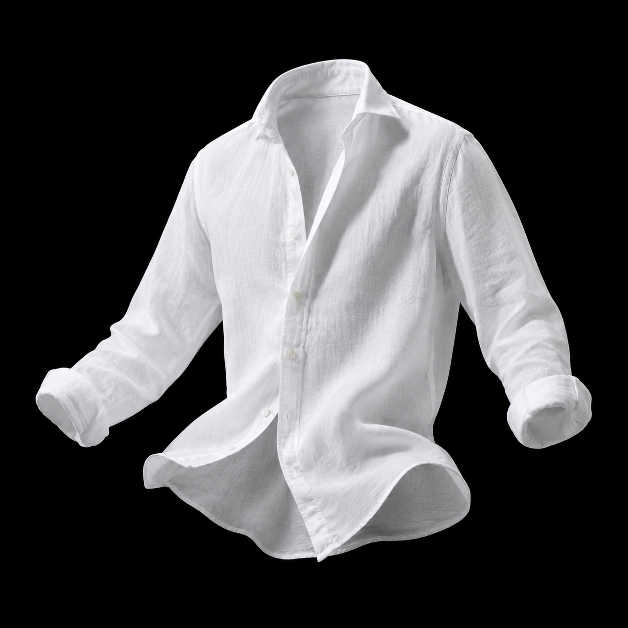 🎁 White Linen Shirt (100% off)