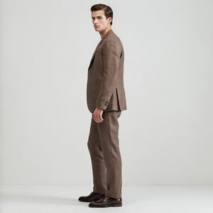 Mocha Brown - 2pc Suit