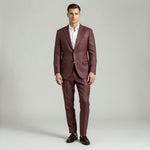 Royal Burgundy - 2pc Suit