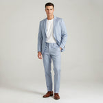 Sea Blue - 2pc Suit
